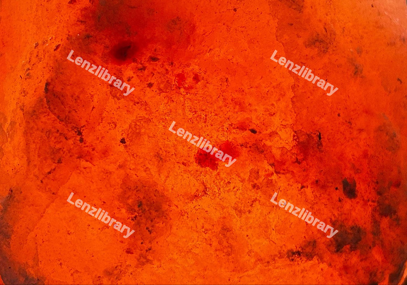 Close Up Salt Lamp